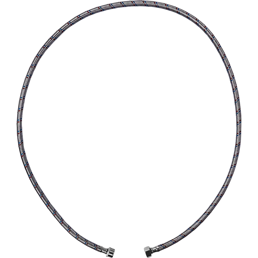 Гибкая подводка для воды ДТРД 150 см x 1/2" наружная-внутренняя резьба STLM-2150284 - Вид №2