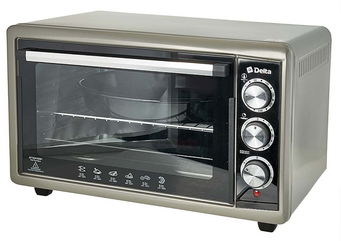 9233355 Мини-печь DELTA D-533 серый STDN-0133273