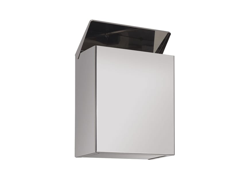 Настенный держатель для мусора из нержавеющей стали GEDY Люкс ARCH-00122409