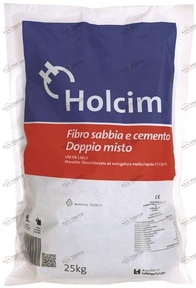 Holcim Italia Средне / быстросохнущая предварительно дозированная стяжка, армированная волокном sun-id-1507861