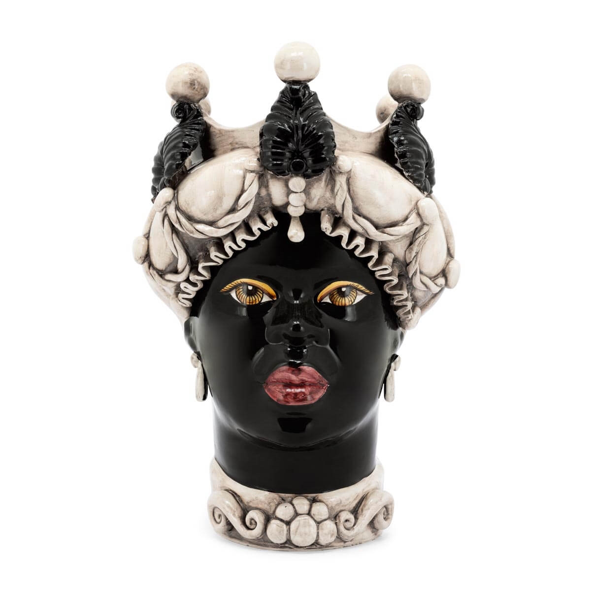 200945-48 ABHIKA ВАЗА MORO LADY BAROQUE BURGUNDY  - Вид №2