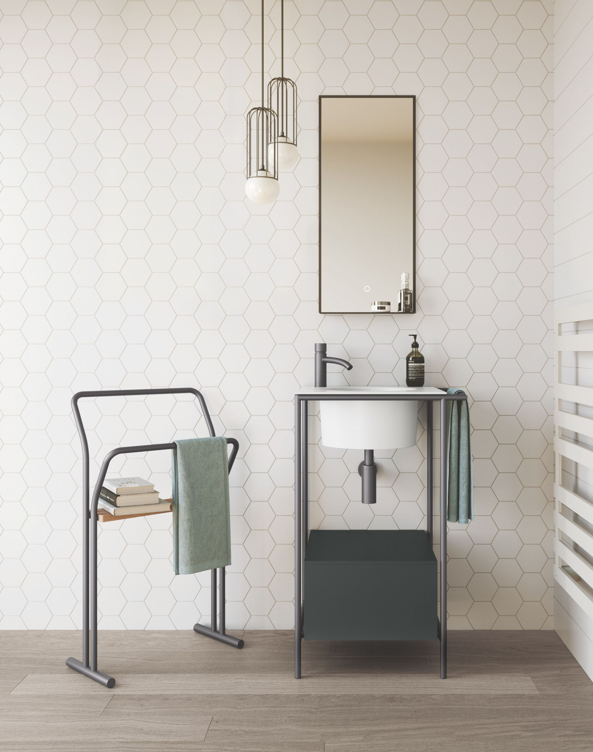 Круглый встраиваемый керамический умывальник COLAVENE 20.20 Skyland ARCH-00110615 - Вид №3