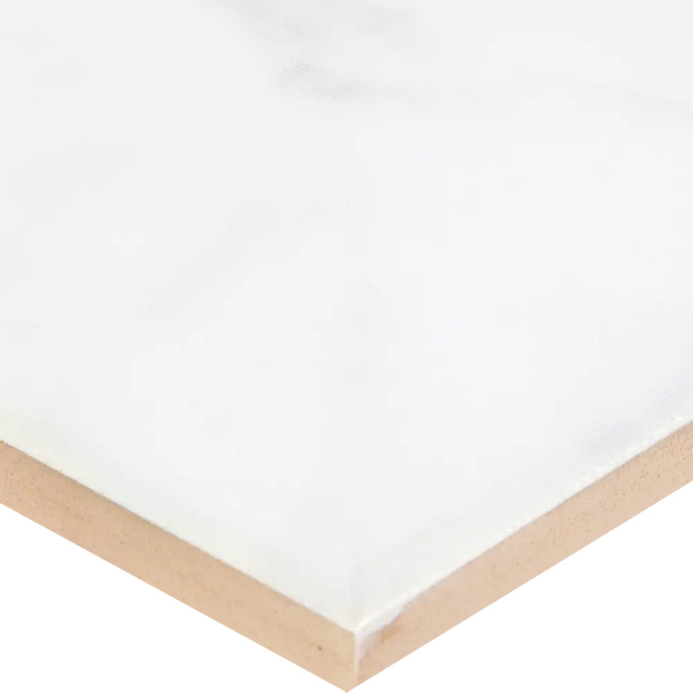 Плитка настенная Kerama Marazzi Фрагонар 7.4x15 см 0.89 м² цвет белый STLM-2104634 - Вид №2