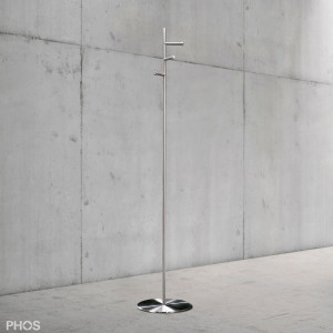 GSTH3SE-B Вешалка для полотенец и вешалка для одежды с 3 крючками для полотенец, основание: нержавеющая сталь. PHOS