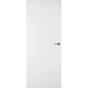 Дверь межкомнатная глухая без замка и петель в комплекте Invisible 80x200 см обратное открывание правое цвет белый