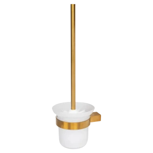 VIDAGE Ершик для унитаза подвесной золотистый со щеткой 89384549