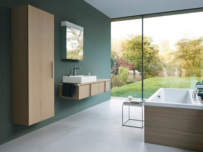 Duravit Подвесной шкаф для ванной с дверцами Vero sun-id-1490931 - Вид №1