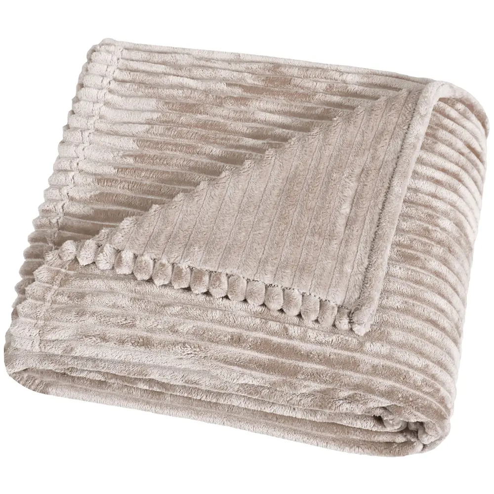 СТОЛИЦА ТЕКСТИЛЯ Плед Strips - розовый уют для дома и отдыха 89312864 STLM-1413775