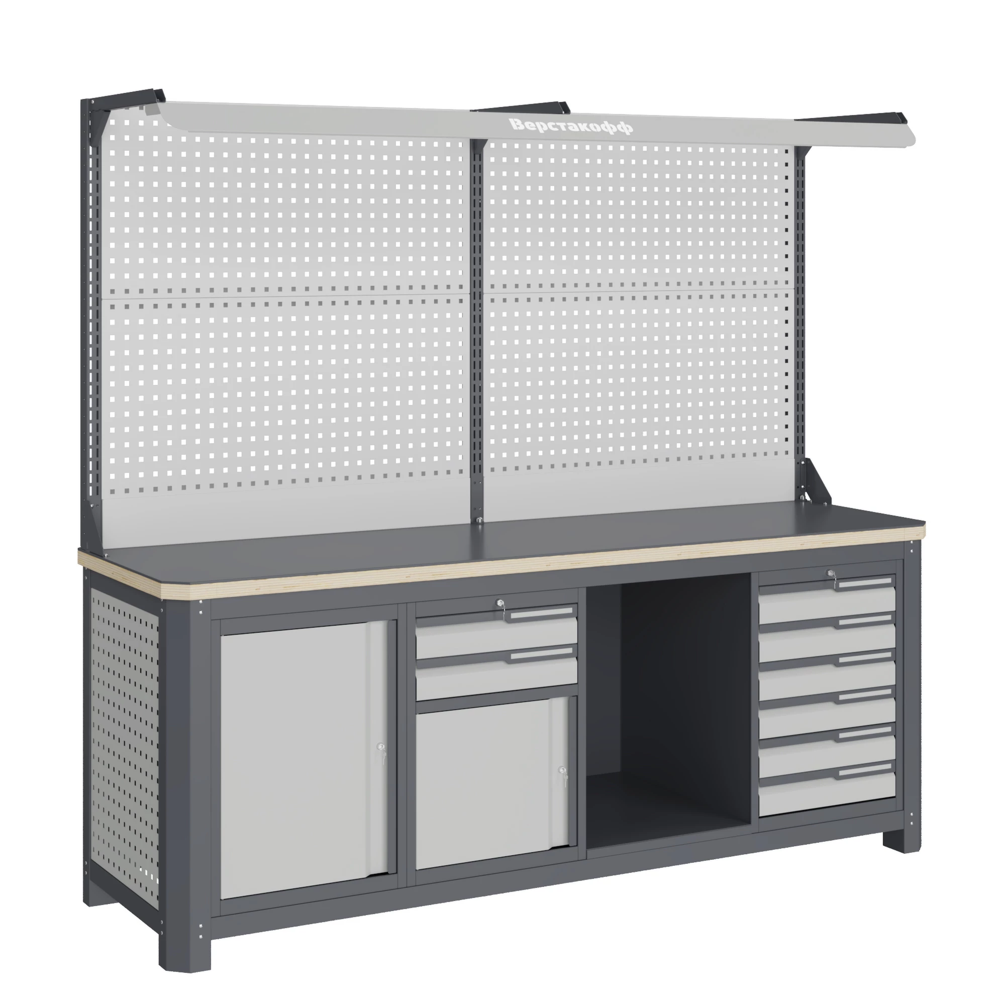 Модульный верстак MCN 2052.S679.1-2F Верстакофф 111322