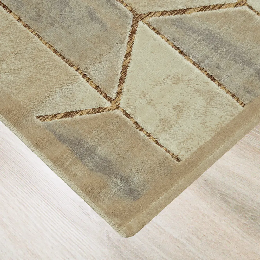 Ковер вискоза Рим 1074J 160x235 см цвет бежевый CTIM STLM-2095464 - Вид №2