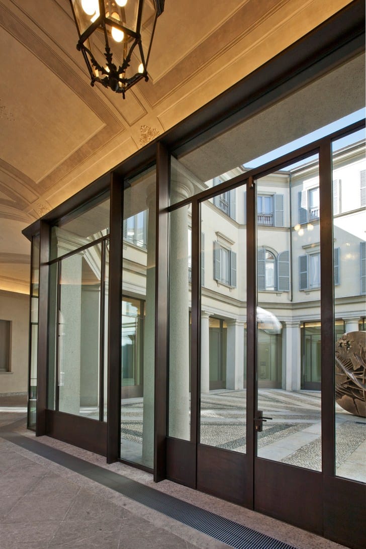 Металлическая тепловая резка распашная дверь-окно Capoferri Serramenti M55 ARCH-00026361 - Вид №5