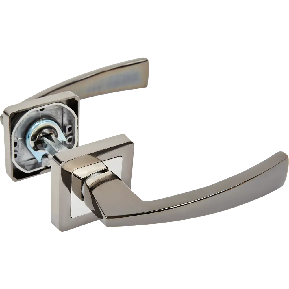 Ручки дверные Windrose "Blizzar" H-18081-А-BN, цвет черный никель ARMEX STLM-2157549