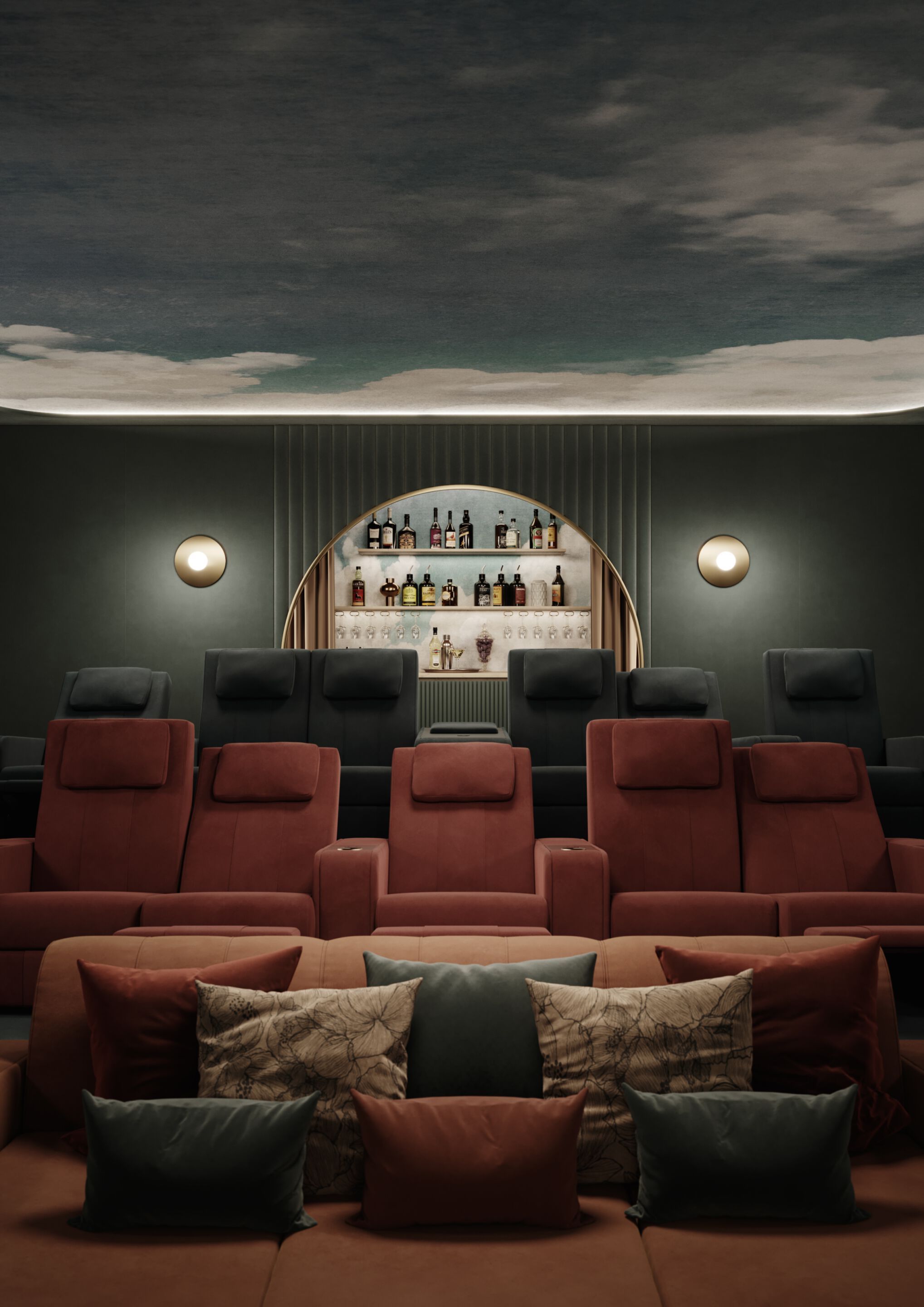 Кресло из нубука с подлокотниками Vismara Design COMFORT ARCH-00009458 - Вид №4