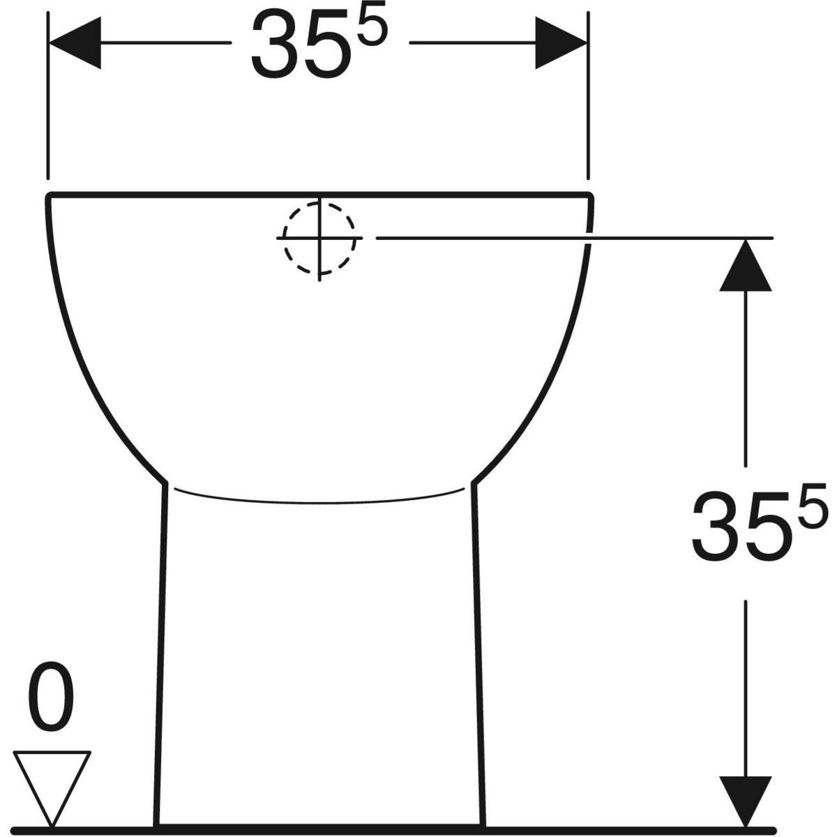 Туалет для ванной комнаты Geberit Fantasia ARCH-00095872 - Вид №6