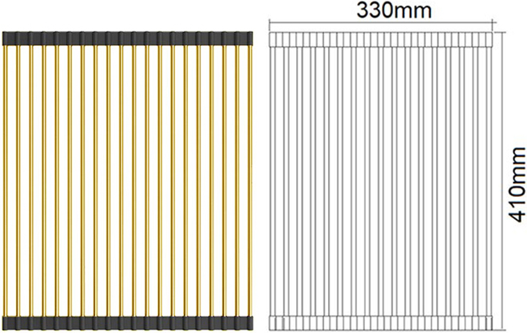 ZM 01 BRONZE Решётка для кухонных моек Zorg Чехия Master - Вид №1
