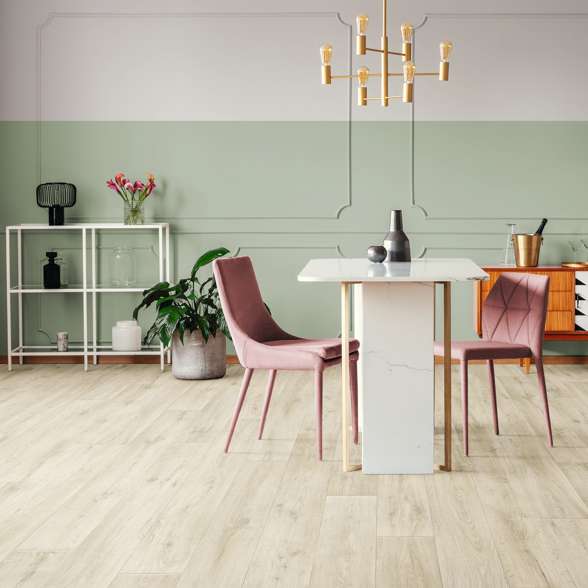 Линолеум полукоммерческий «Дуб Рочестер» серый 2 м IVC-RUS 83707642