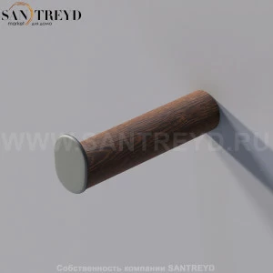 Agape DOT LINE Держатель для туалетной бумаги настенный коричневый дуб ADTL0452.RU