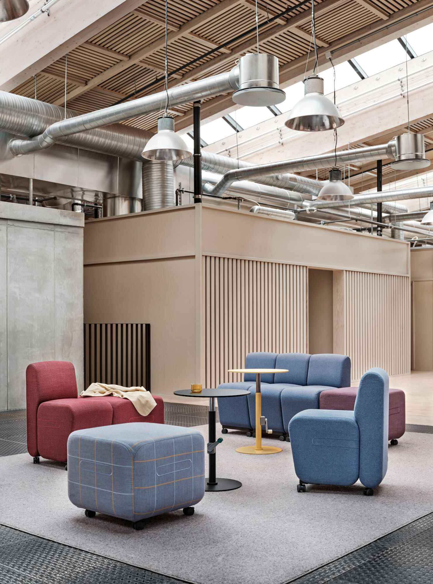 Модульный пуф с колесами Bla Station Bobby &amp ARCH-00080996 - Вид №5