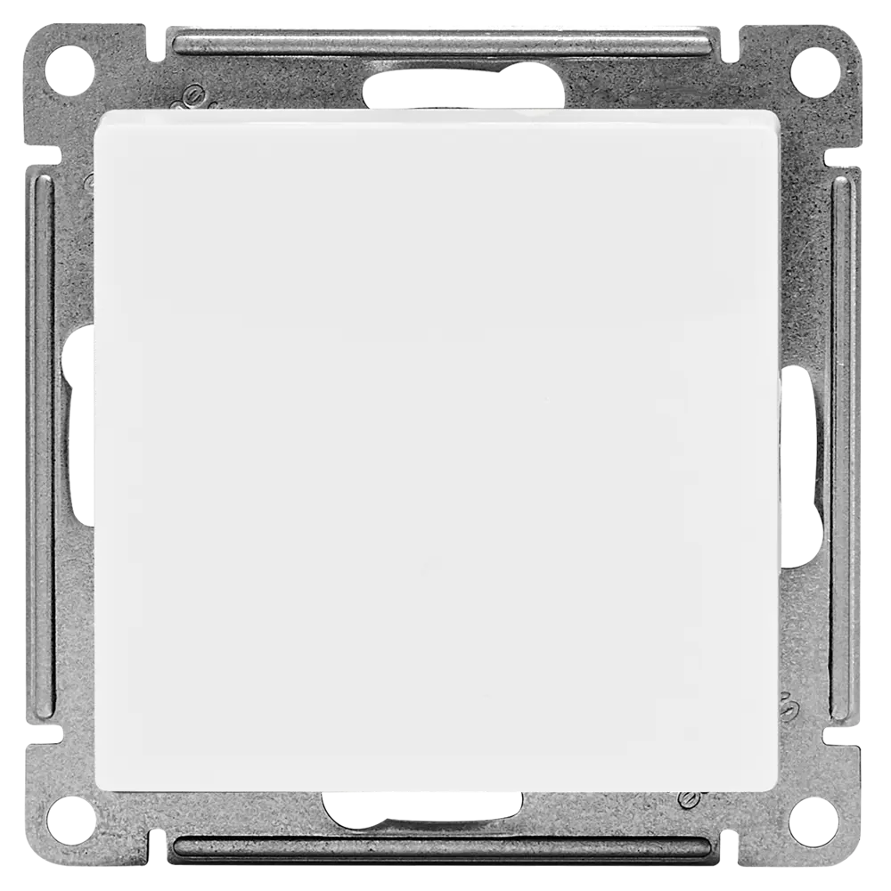 Переключатель перекрестный Systeme Electric Atlas Design 1 клавиша цвет белый AtlasDesign STLM-2073741