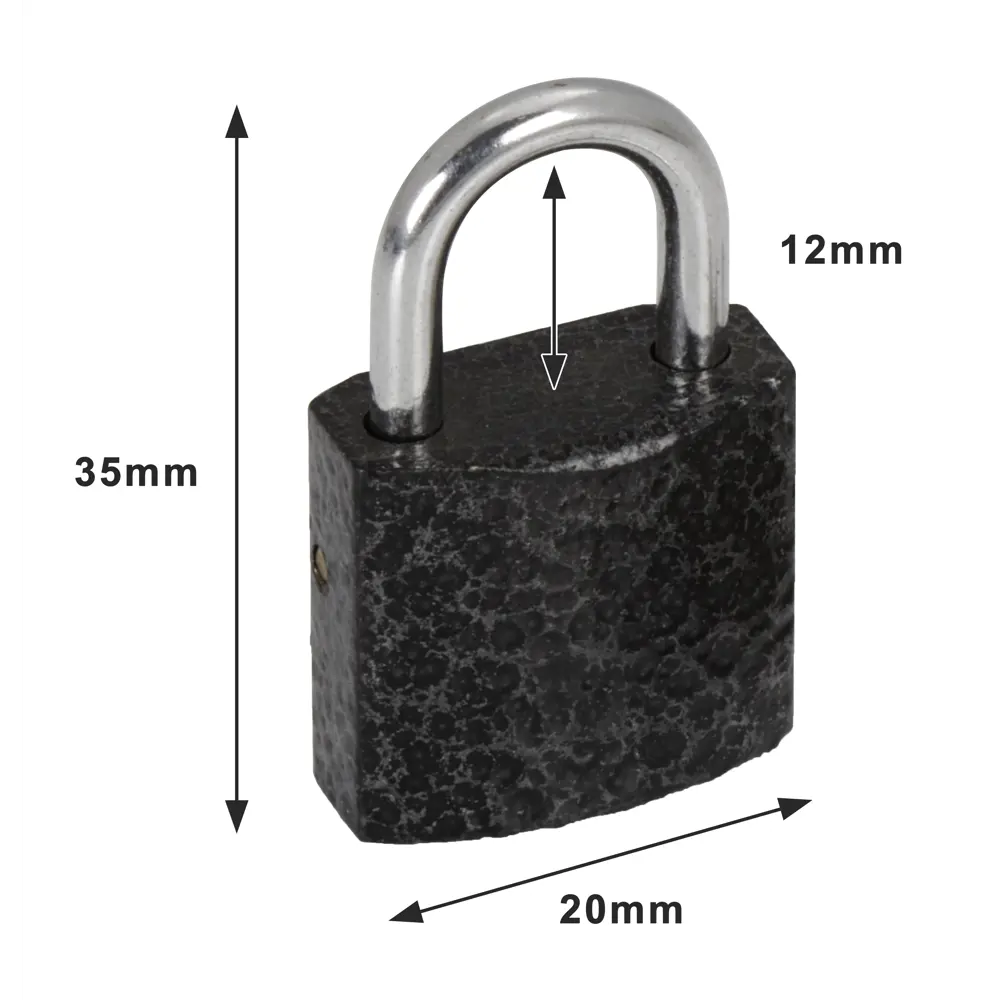 Навесной замок с ключом 20x35 мм Santreyd STLM-2084397 - Вид №1