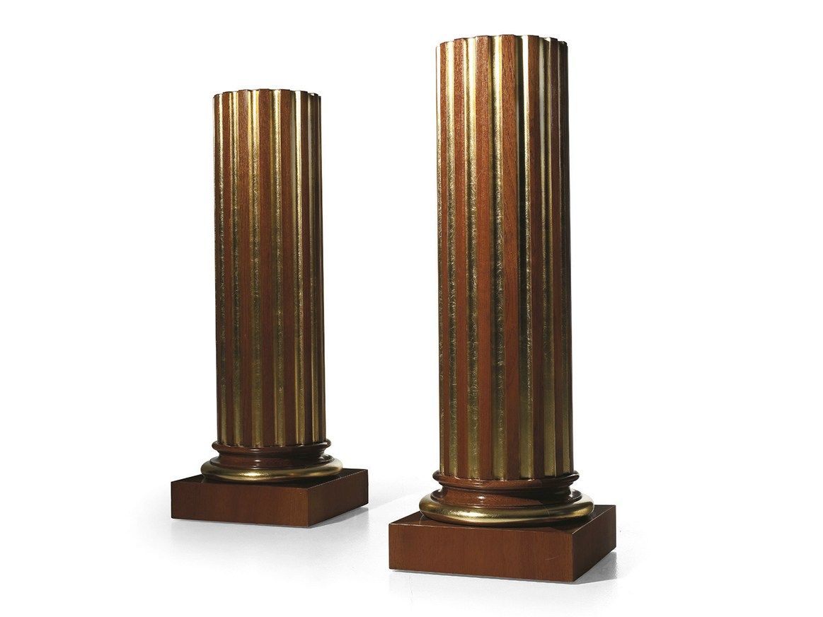 Колонна из красного дерева в стиле ампир OAK Галерея ARCH-00063029