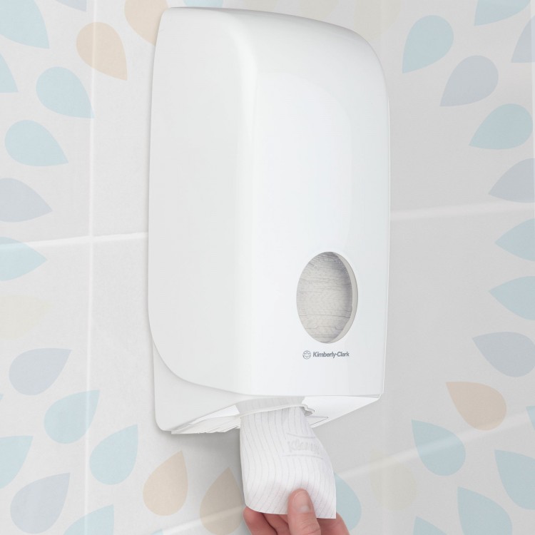 8408 Kimberly Clark Туалетная бумага листовая Kimberly-Clark Ultra 8408 2-слойная 36 пачек по 200 листов  - Вид №2