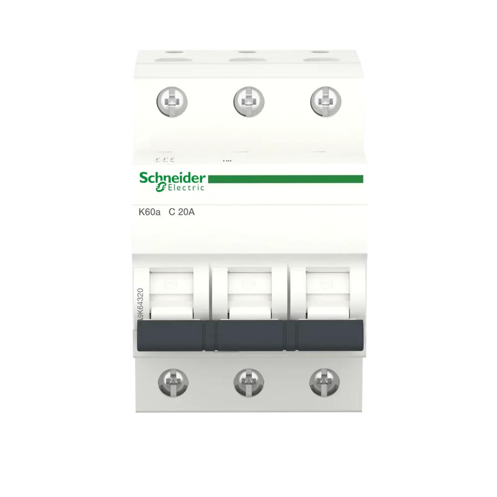 Автоматический выключатель Systeme Electric Acti9 3P C20 А 4.5 кА STLM-2120033 - Вид №1