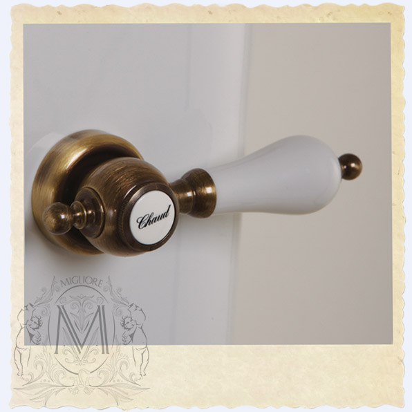 ML.GNT-25.801.BI/ML.GNT-25.848.BI/ML.MEC-29.148.CR Компакт унитаз с бачком Белый Migliore  Италия  - Вид №3