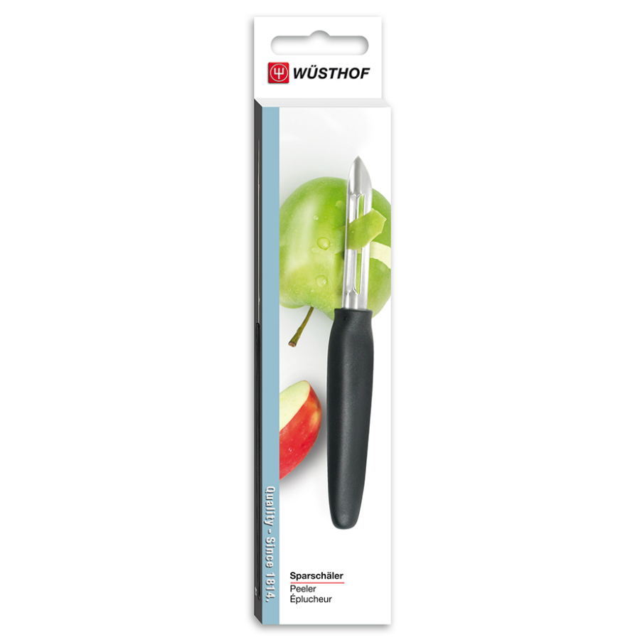 Нож для чистки овощей и фруктов Sharp Fresh Colourful, черная рукоятка WUESTHOF W30727 - Вид №4