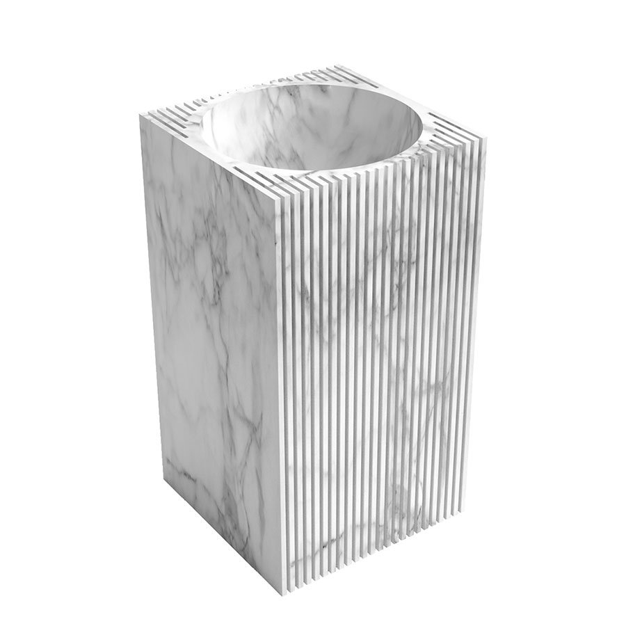 Controverso Напольная раковина стоящая прямоугольная Antoniolupi 