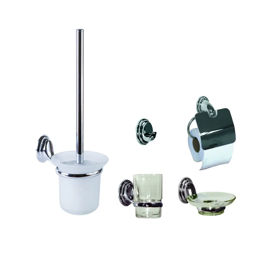 Мыльница подвесная, стекло, цвет хром Santreyd 68 STLM-2079036 - Вид №3