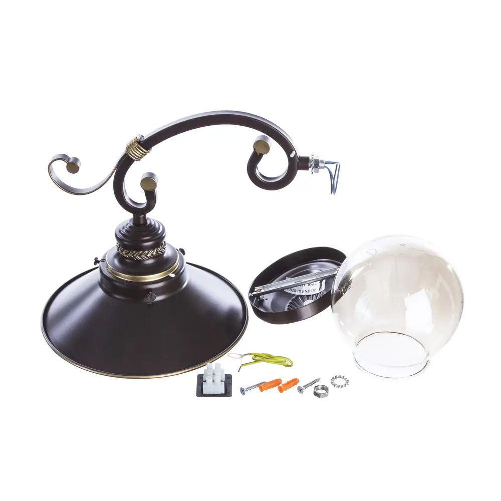 Бра Grazioso 1xE27x60 Вт, цвет шоколад Arte Lamp STLM-2171666 - Вид №7