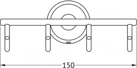 Viz 004 Крючок четверной FBS Vizovice - Вид №1