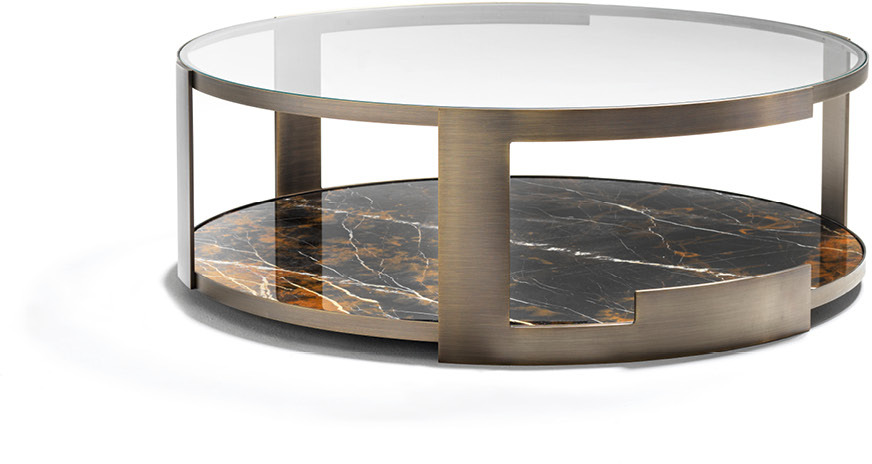 GRST21 Trésor Круглый бронзовый коктейльный стол - giorgio collection