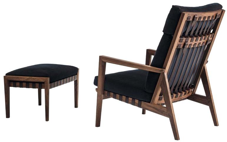 Ritzwell & Co. Подставка для ног из ткани Blava sun-id-1479620 - Вид №1