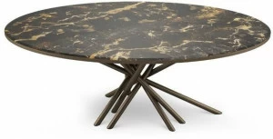 Malabar Овальный обеденный стол из мрамора Duchess