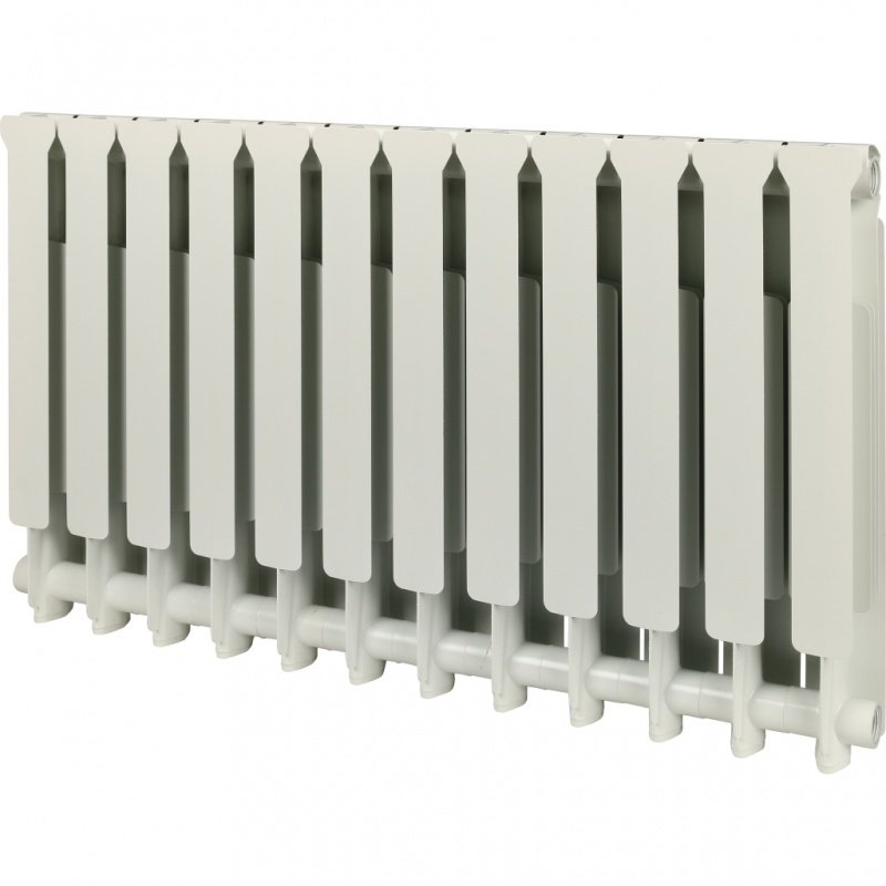 Радиатор STOUT Bravo алюминиевый, 12 секций, высота 500 мм SRA0110050012 - Вид №1