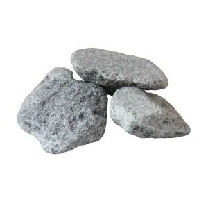 Камни для бани и сауны Огненный Камень талькохлорит обвалованный 70-150 мм 20 кг