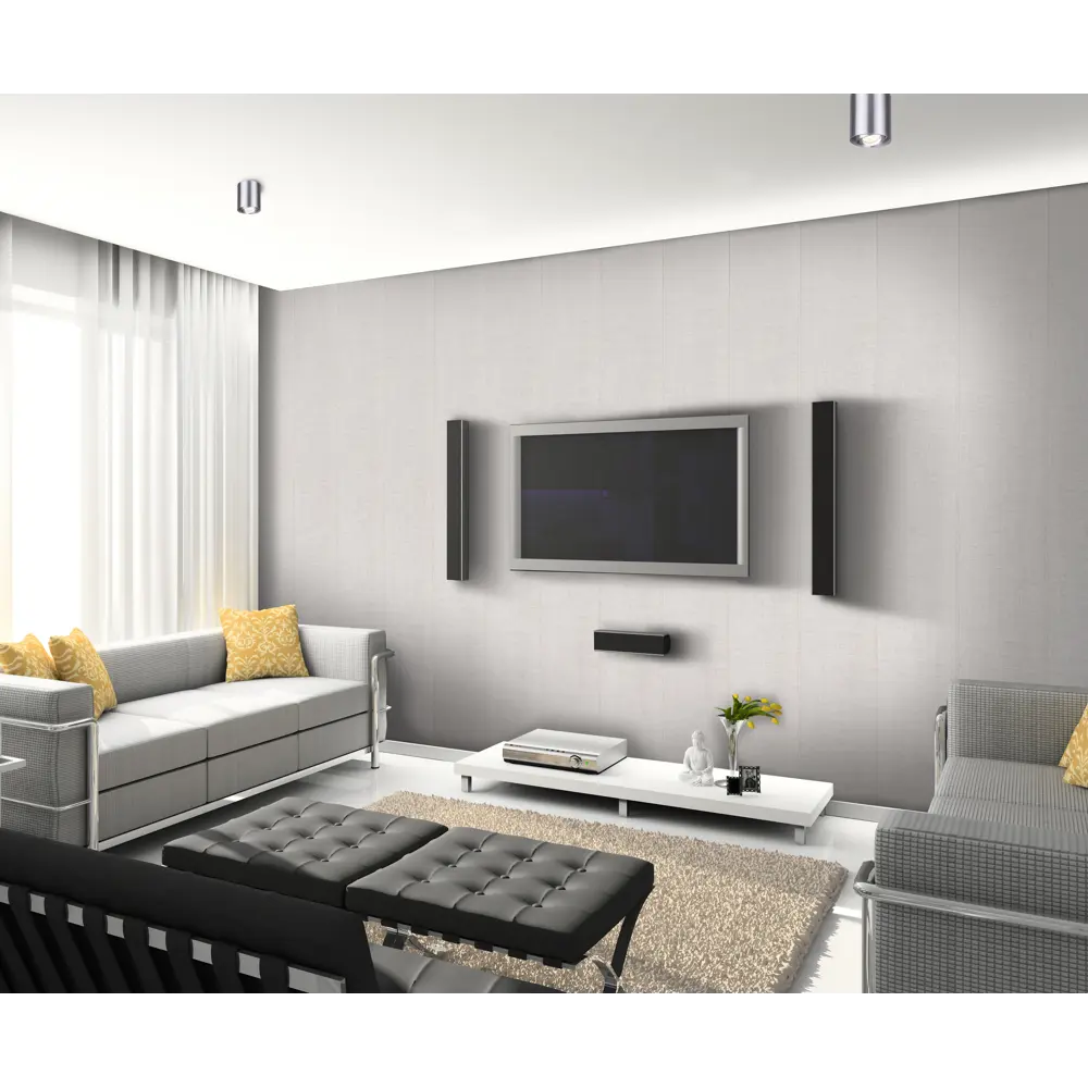 Стеновая панель ПВХ Жоли фон 2700х250х5 мм 0.675 м² 82607675 STLM-2141354 FINEBER  - Вид №3