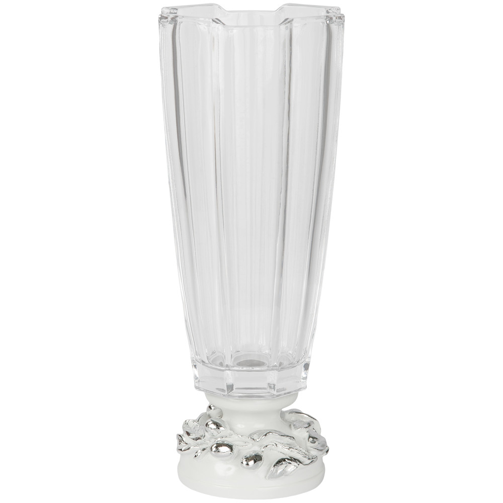 52106+52107 Фруктовница и ваза Oliva Branch Silver BOGACHO  - Вид №5