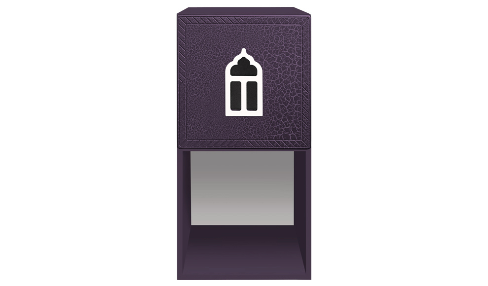 Полка детская вертикальная "Венеция-1" МАНДАРИН ВЕНЕЦИЯ 178670 Красный Santreyd - Вид №1