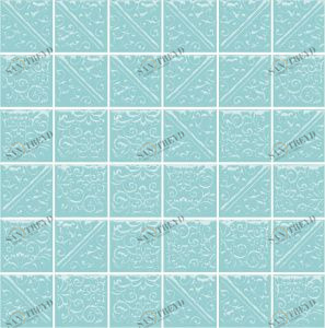 Ла-Виллет бирюзовый пл. стена 30,1х30,1 кор (0,634м2) пал (22,824м2) Kerama Marazzi 21026