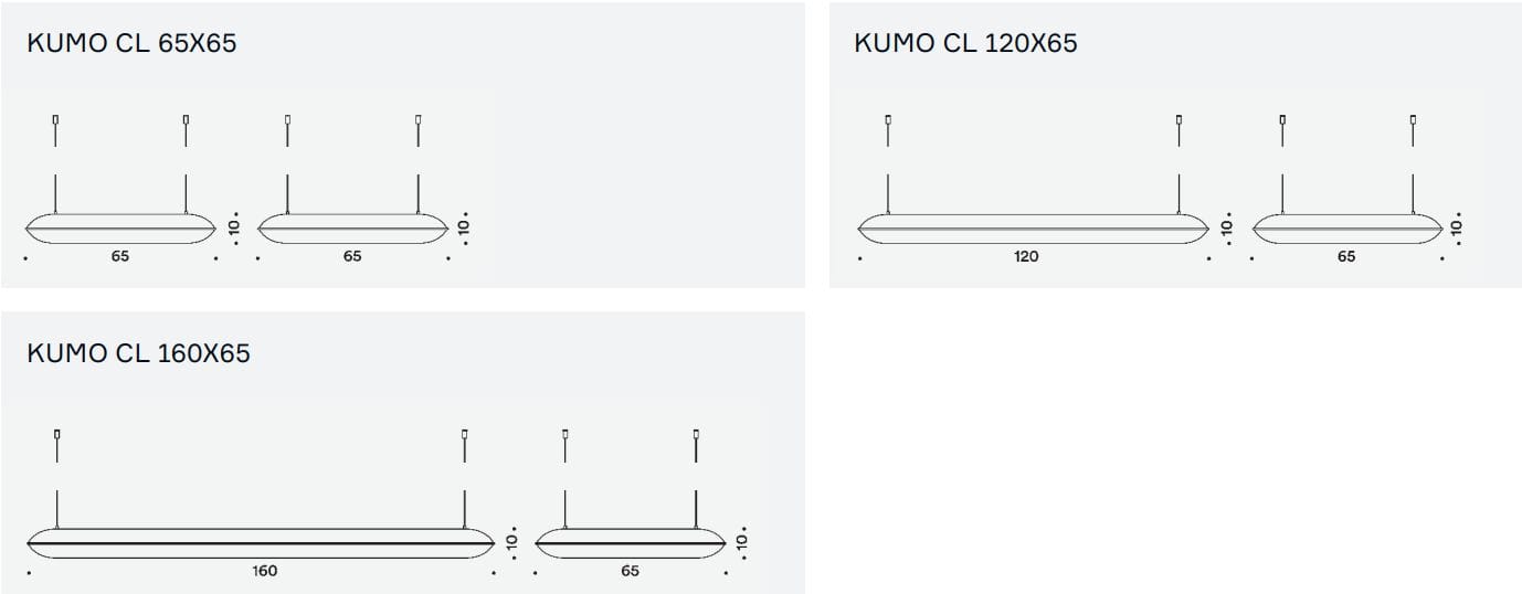 Акустическая подвесная панель из ткани IBEBI Kumo ARCH-00050825 - Вид №5