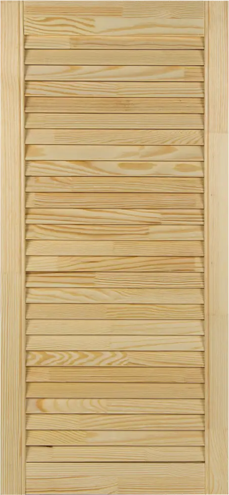 Жалюзийная дверь Santreyd из натуральной хвои для гардеробных и ванных комнат 17808233