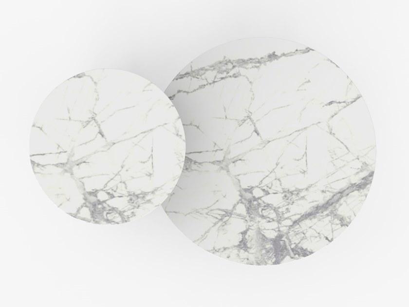 Miter Низкий сервисный столик из керамогранита Uve sun-id-1443278 - Вид №3