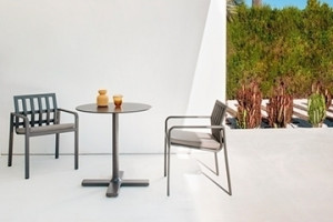 106800 Уличный стол со столешницей Compact Ø 70 см Point Colors