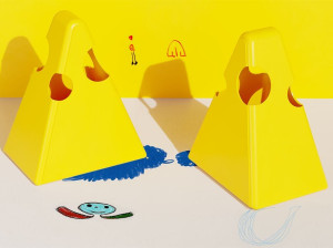 Корзина для мусора из оцинкованной стали для детей