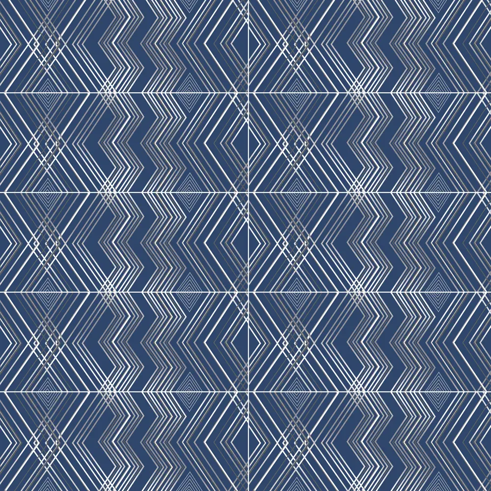 Декор настенный Azori «Festa» 20.1x50.5 см цвет синий индиго STLM-2119827 - Вид №1