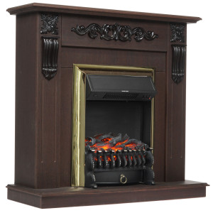 8167296 Каминокомплект RealFlame Dominica STD/EUG DN + Fobos Lux Brass