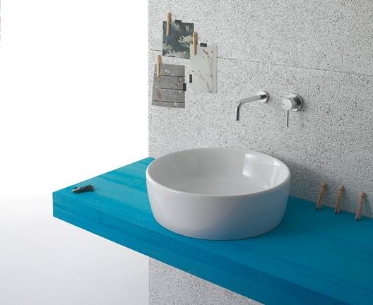 Ge048.bi Накладная раковина на столешницу  овальная Ceramica Globo Genesis - Вид №1